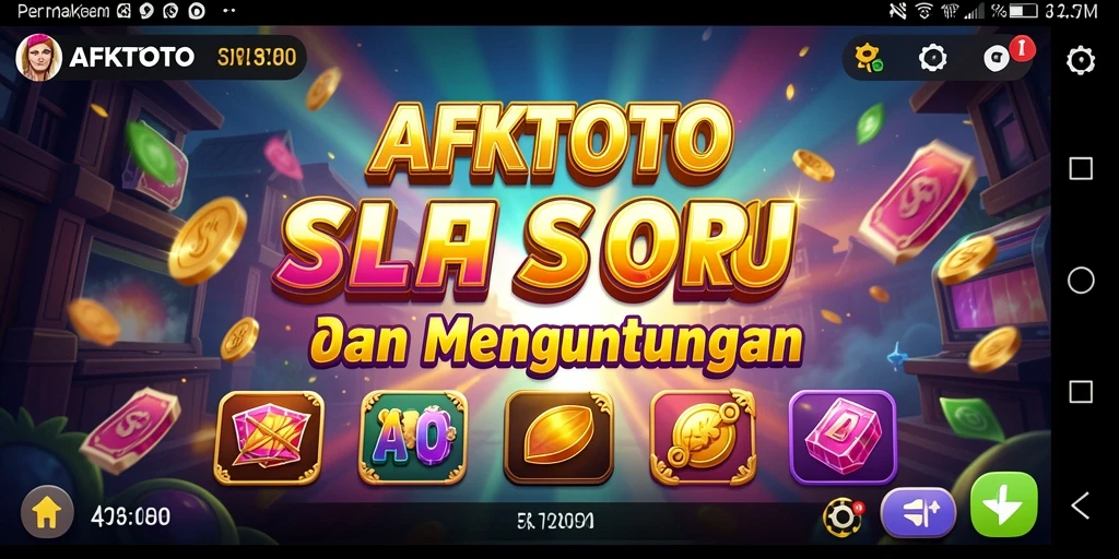 Gameplay seru dari AFKTOTO dengan berbagai tema slot yang menarik.