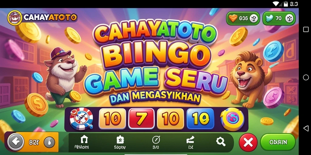 Tampilan gameplay seru dari CAHAYATOTO yang mengasyikkan.