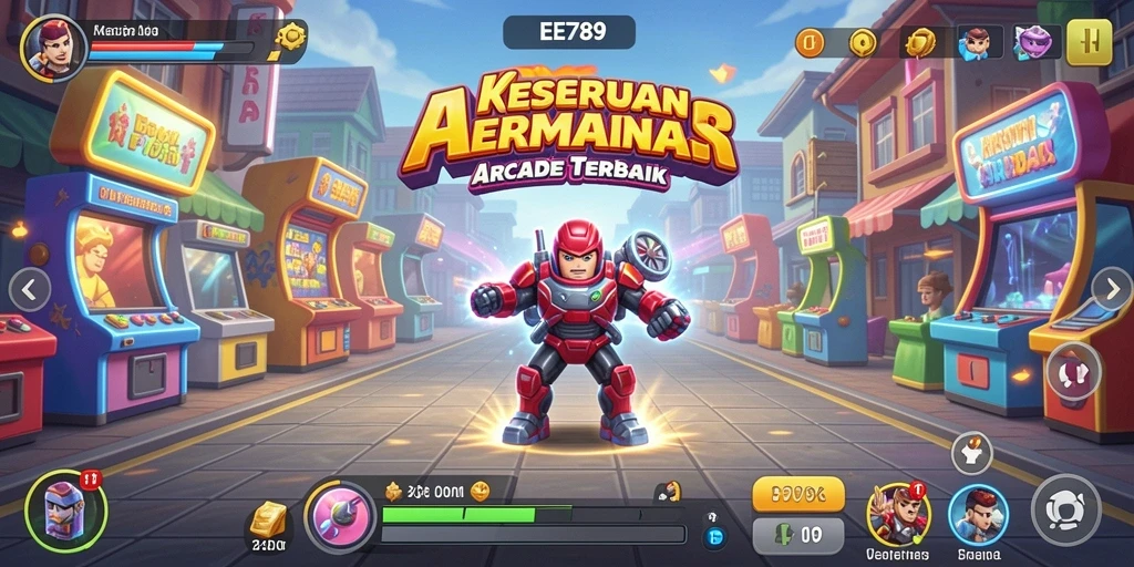 Gameplay seru dan penuh aksi dari EE789 yang memukau.
