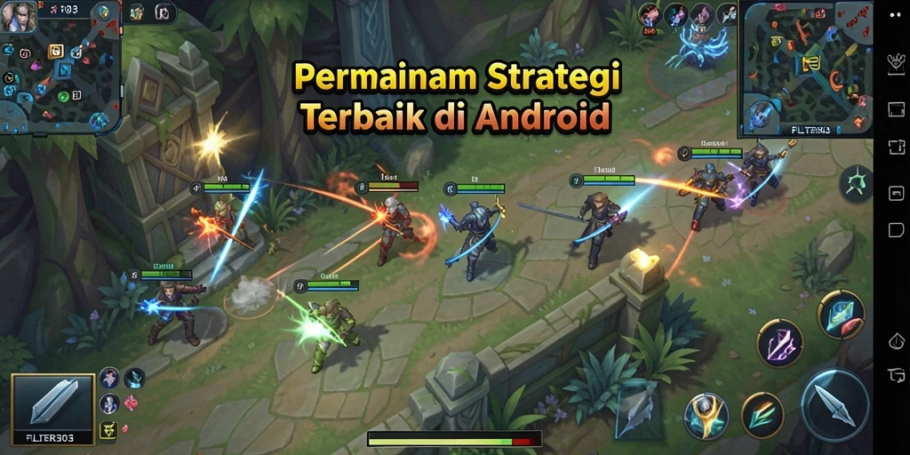 Tampilan gameplay yang menarik dan strategis di FILTER303.