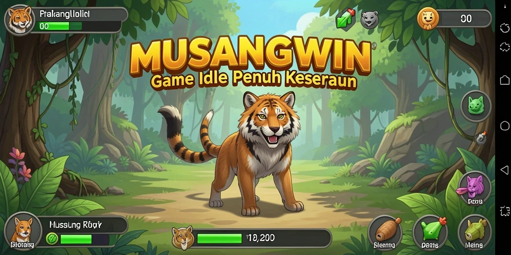 Tampilan gameplay MUSANGWIN yang menarik dan menyenangkan.