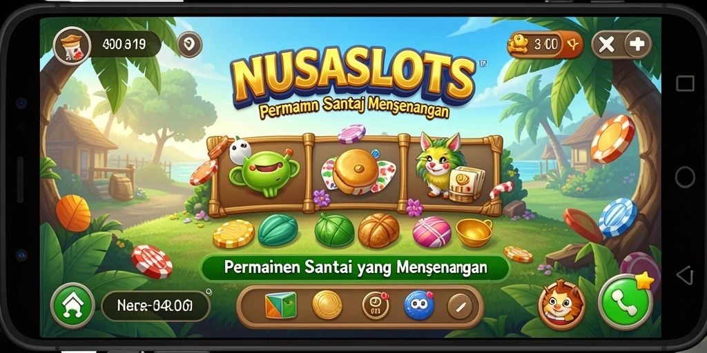 Tampilan gameplay NUSASLOTS dengan grafis yang menarik dan interaktif.