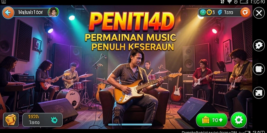 Tampilan gameplay PENITI4D yang menawan dan dinamis