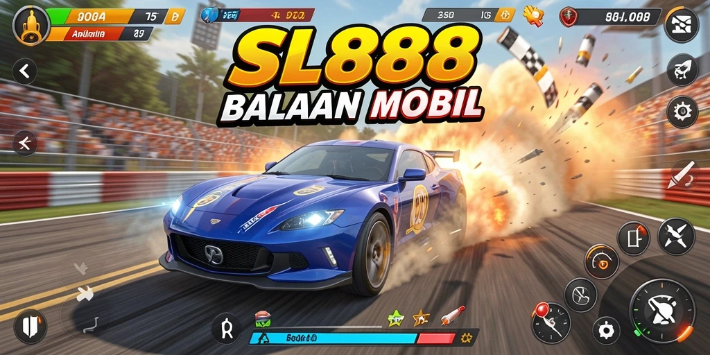 Gameplay balapan mobil yang seru dan mendebarkan
